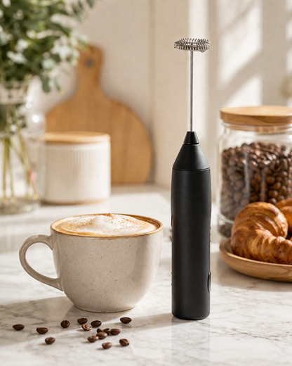 FrothPro™ Electric Milk Frother & Coffee Whisk