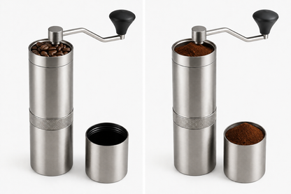 GrindCraft™ Premium Stainless Steel Manual Coffee Grinder