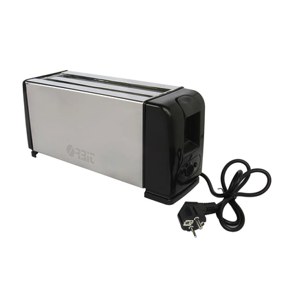 Orbit 1200W Stainless Steel Pop-Up Bread Toaster | Adjustable Browning Control